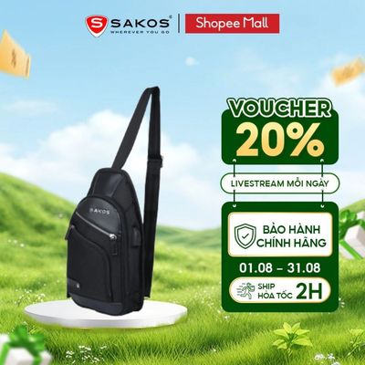 Túi Đeo Chéo Túi Bao Tử Nam Nữ Thời Trang Cao Cấp SAKOS JUVANIS Nhẹ Gọn Đa Năng