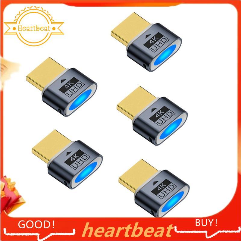 Bộ chuyển đổi màn hình không đầu 5 chiếc Màn hình HDTV ảo 4K hỗ trợ 1080P @ 60Hz / 120Hz 4K @ 60Hz Đ