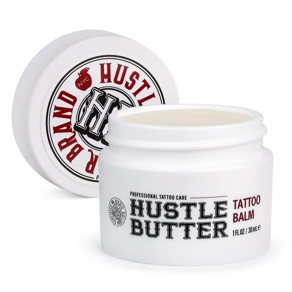 Hustle Butter Deluxe – Bơ xăm cho quá trình xăm trước, trong và sau – Dầu bôi trơn và dưỡng ẩm – Tha