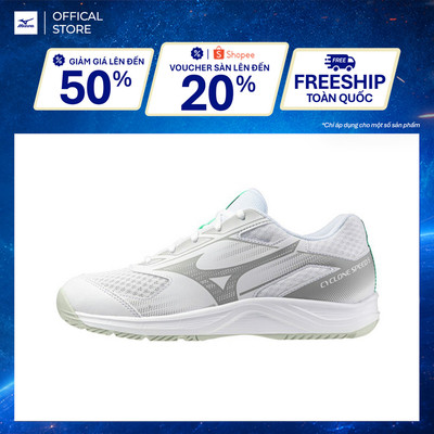 Giày Bóng Chuyền Trong Nhà Mizuno Cyclonde Speed 5 - Trắng - V1GA258021