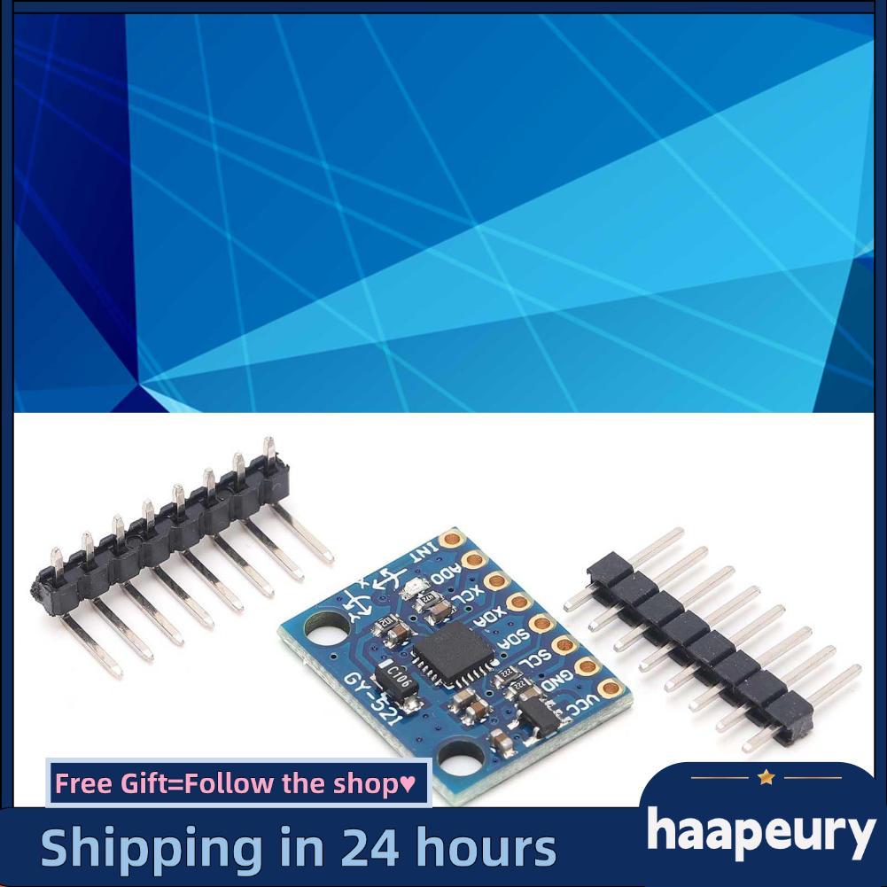 haape MPU6050 Mô-đun Cảm biến gia tốc con quay hồi chuyển PCB Bảng cảm biến con quay hồi chuyển 3 tr