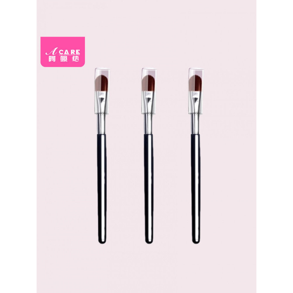 son dưỡng môi Lip Brush FB1sn001-Bọn Son Môi Mini Trong Suốt Có Nắp Son Môi Cọ Trang Điểm Di Động Ph