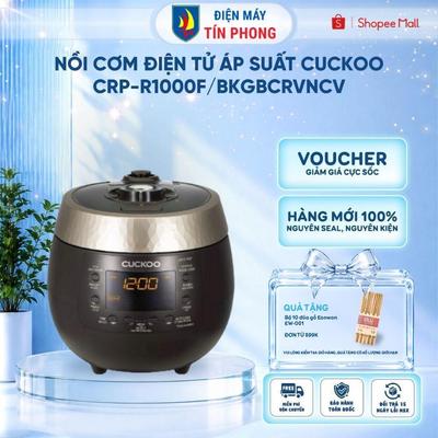 Nồi Cơm Điện Tử Áp Suất Cuckoo CRP-R1000F/BKGBCRVNCV 1.8L - Đa Chế Độ Nấu | BH chính hãng