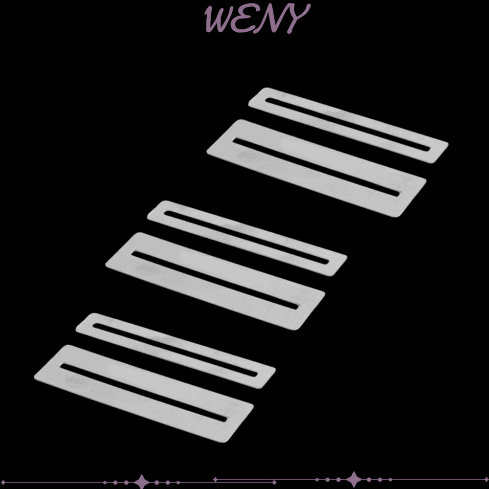 WENY 3 Bộ Guitar Fret Guard, Thép 7.8cm Kích thước Fret Wrap, Thiết thực Màu bạc Fretboard Guard Gui