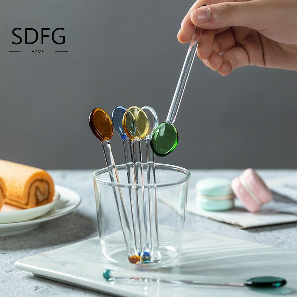 SDFG Muỗng cà phê SDFG Espresso Kem nhà bếp Muỗng trong suốt