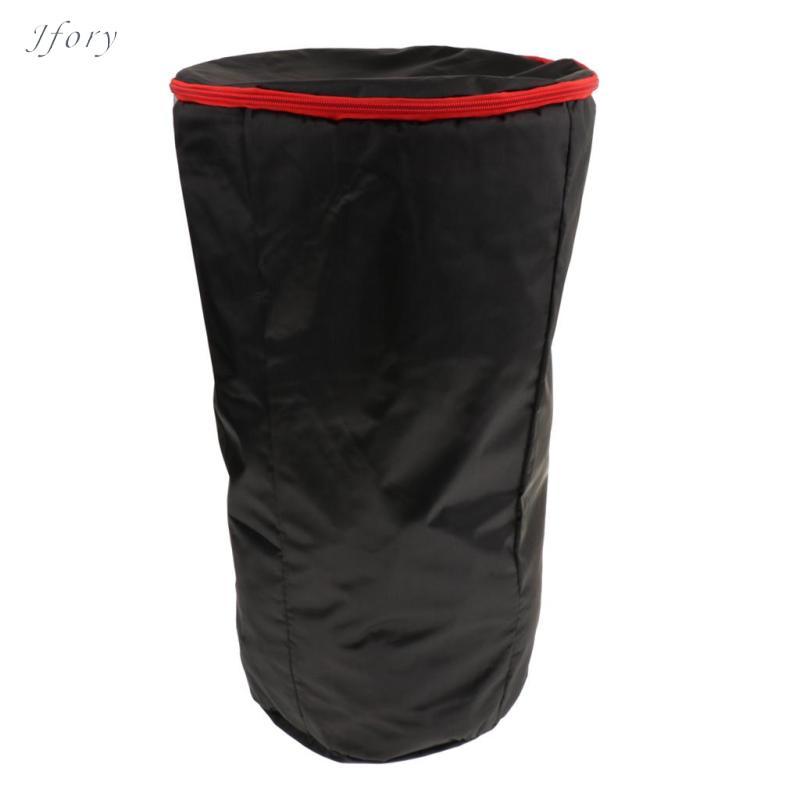 Jfory Đen Châu Phi Trống Bảo Quản Ốp Lưng Mềm Djembe Ba Lô Cho Djembe 10 inch