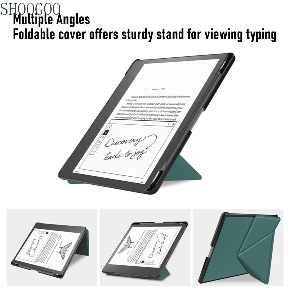 SHOOGOO E Reader, Kích thước 10,2 Inch Tự động ngủ Wake E Book Reader Stand Cover, Thiết kế chân đế 