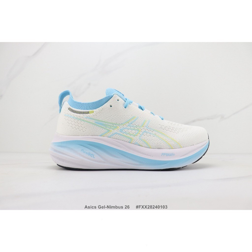 Giày chạy bộ chống sốc đế dày asics Gel-Nimbus 26