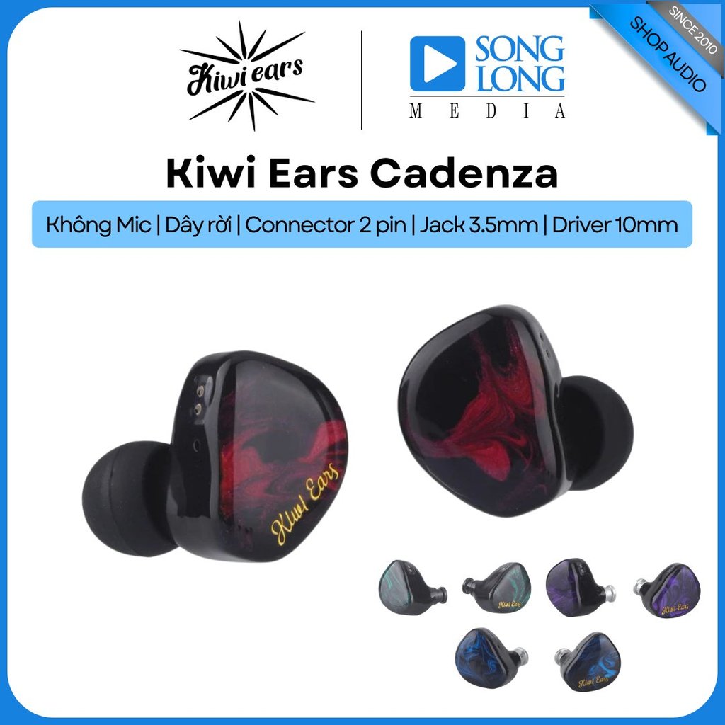 Tai nghe Kiwi Ears Cadenza -  Hàng Chính Hãng - Songlongmedia