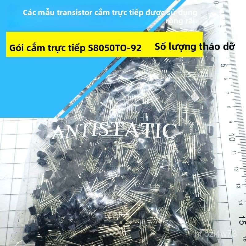 Tranzito S8050 TO-92 cắm thẳng chân gói 1000 chiếc linh kiện điện tử chính hãng giao nhanh