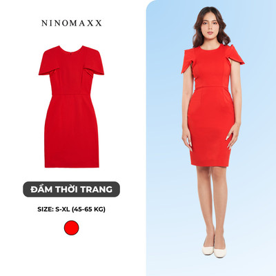  N&M Đầm Nữ Tay Tay Ngắn Dáng Ôm 2308012