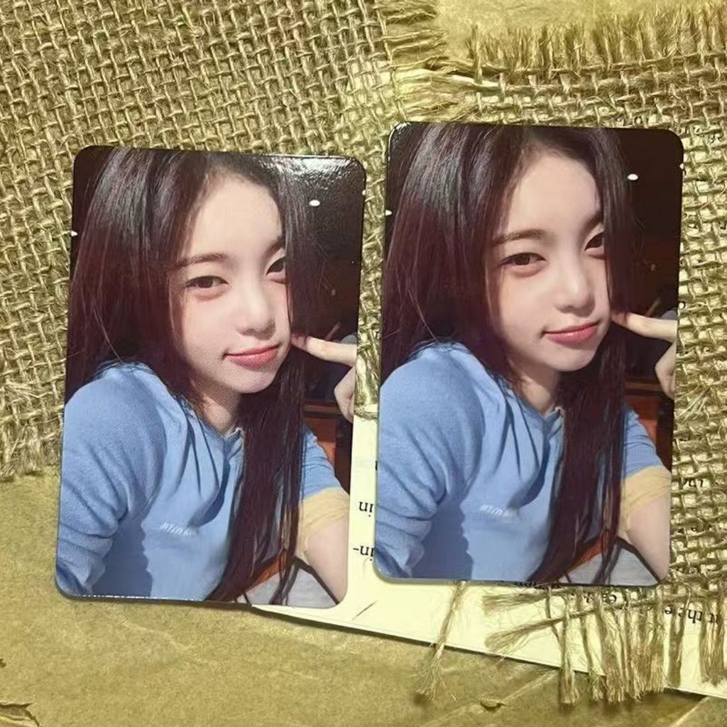 Hàng sẵn có Trái tim giá rẻ2 h2h dmm Zheng Yian Photocard Nhóm nhạc nữ mới h2h dmm7