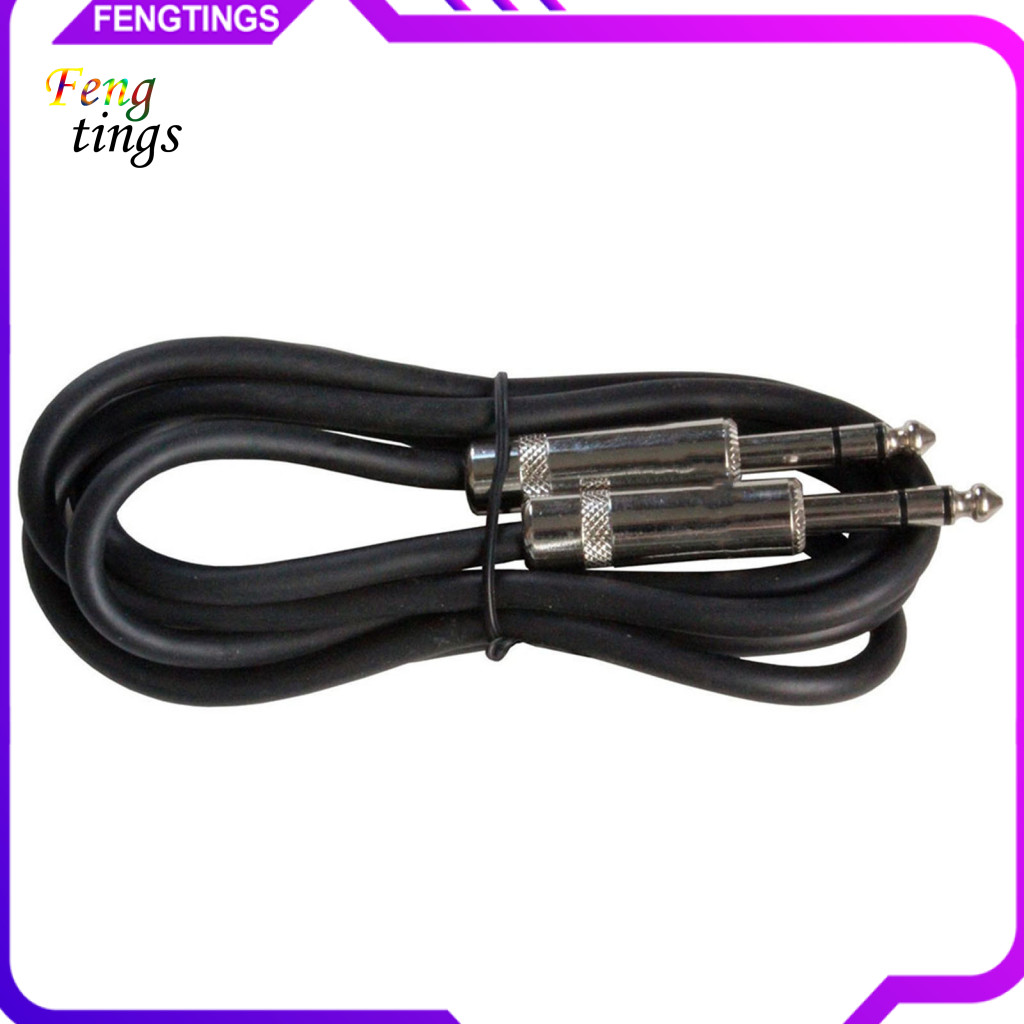 [Ft] 3ft TRS Stereo 1 / 4 inch đến 63mm Balanced Pro Audio Male to Male 16AWG Dây cáp
