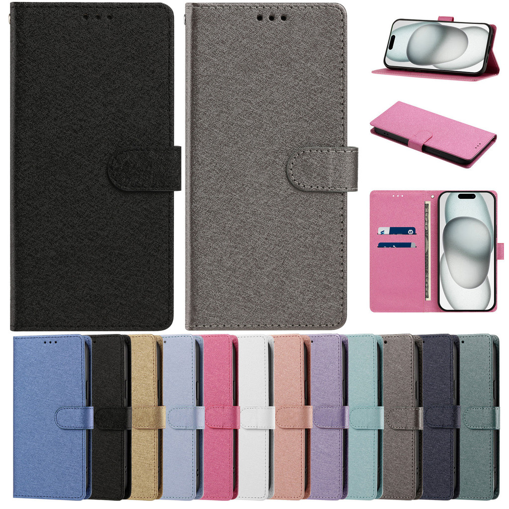 Dành Cho Samsung Galaxy Xcover 7 Pro Xcover6 Pro Xcover 5 4 4S Bao Da Ví Thẻ Nhiều Màu Sắc Vỏ Điện T