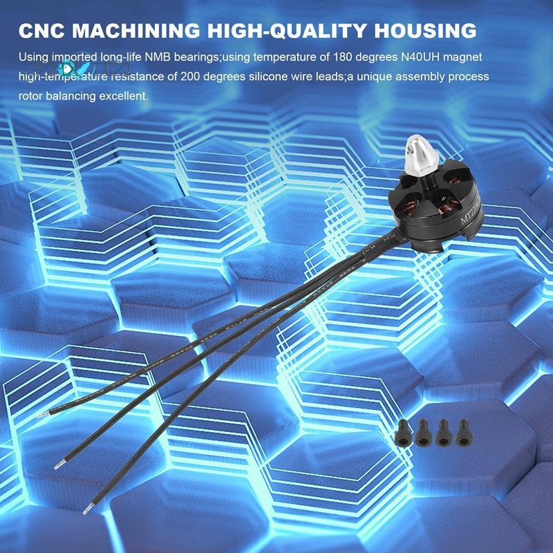 CW MT2204 2204 2300KV Động cơ không chổi than Quadcopter 250 QAV250 cho Mini 210 250MM Bốn máy bay F