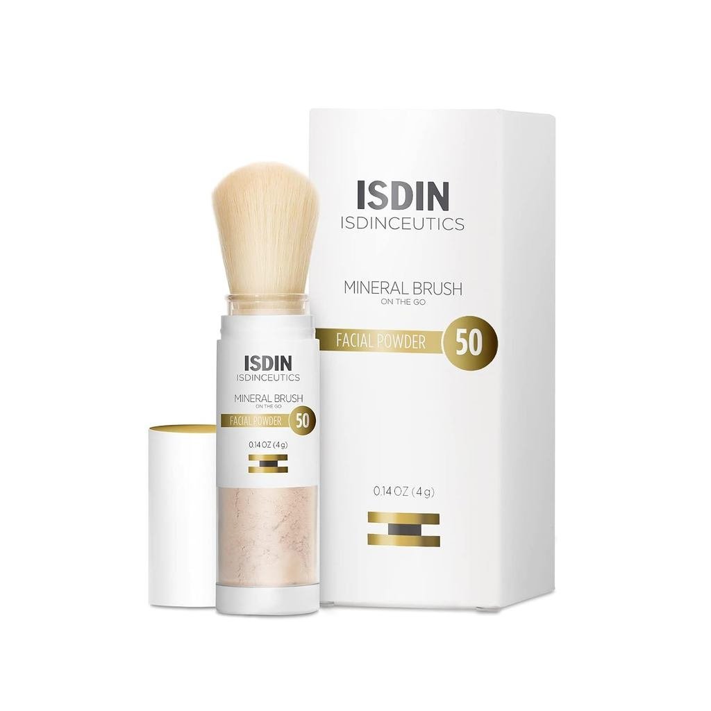 Kem chống nắng dạng cọ khoáng ISDIN Isdinceutics SPF 50, 0,14 oz