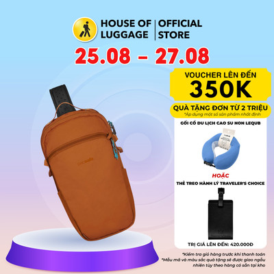 Balo đeo chéo Pacsafe Eco 12L PACSAFE  ÚC  sản phẩm chính hãng bảo hành quốc tế
