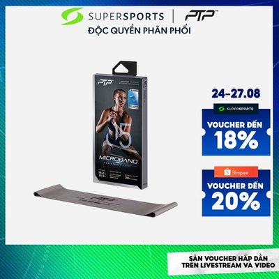Băng Tập Đàn Hồi Bản Trung Bình Ptp Ultimate - Xám - MICRO5