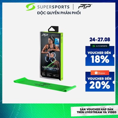 Băng Tập Đàn Hồi Ptp Microband Medium - Xanh Lá - MICRO3
