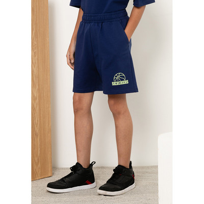 Quần Đùi Thể Thao Trẻ Em Skechers Basketball Culture Shorts - SL325K265-007D Online Sale