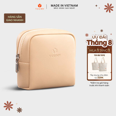 Túi YUUMY (Thời trang nữ đựng đồ trang điểm cỡ nhỏ - Túi da Seasand YMP1) Bagsmart