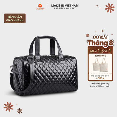 Túi du lịch Yuumy (Thời trang nữ tiện lợi cỡ lớn - Túi da Seasand YMTR5)