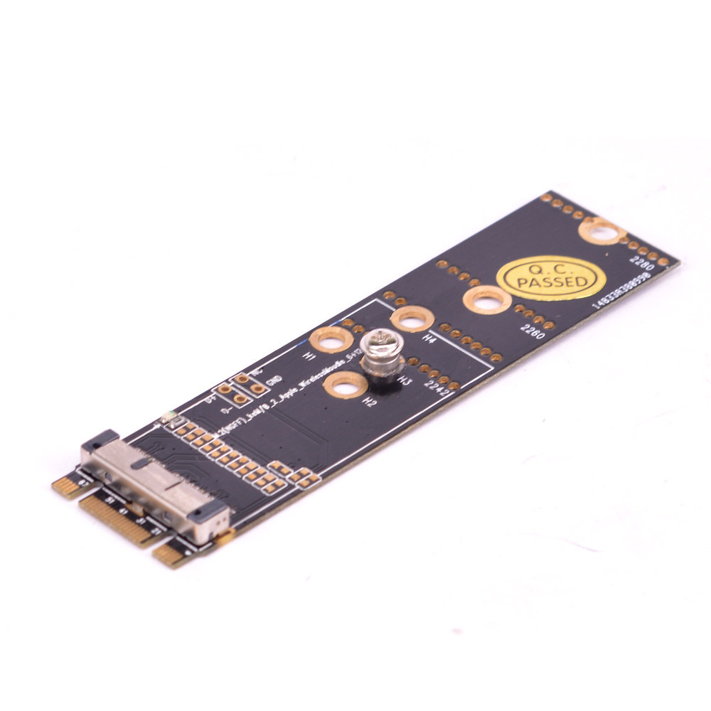 Chìa khóa BM NGFF M.2 M2 sang Black Apple Network Card BCM94360CD CS2 2CDP 2CS CSAX