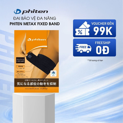 Đai Bảo Vệ Đa Năng Phiten Metax Fixed Phiten Supporter Metax Fixed