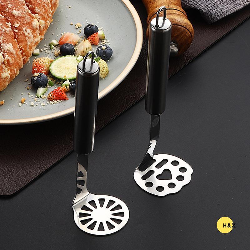 H & X Sáng Tạo Mud Press Masher Puree Juice Maker Thép không gỉ Khoai Tây Masher Ricer Crusher Khoai