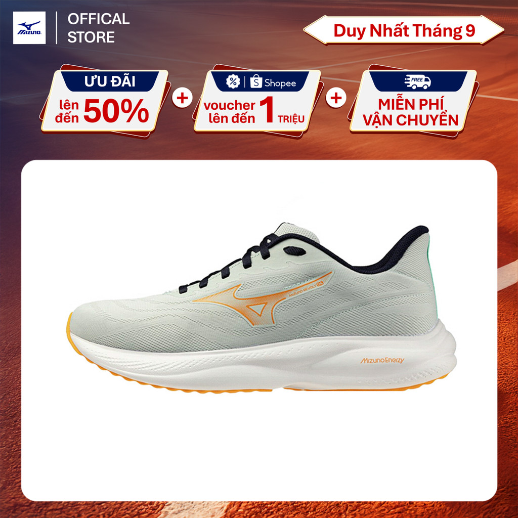 Giày Chạy Bộ Nam Mizuno Mizuno Revolt 4 - Xám Đỏ - J1GC258103
