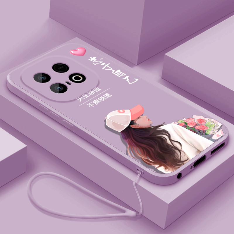 Thích hợp cho Ốp điện thoại iQOOZ10Turbo + Phong cách mới iqooz10turboPro Vỏ bảo vệ silicon lỏng z10
