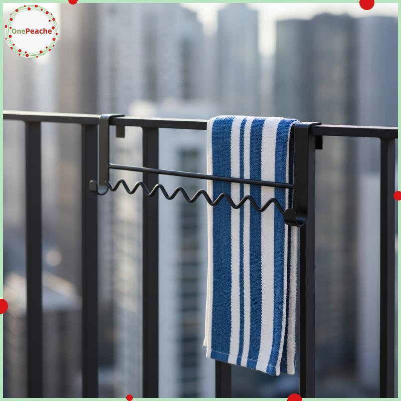 OnePeache Đầu Giường Treo Ra Punch Miễn Phí Đầu Giường Móc Lưu Trữ Thiết Kế Sóng Tiết Kiệm Không Gia