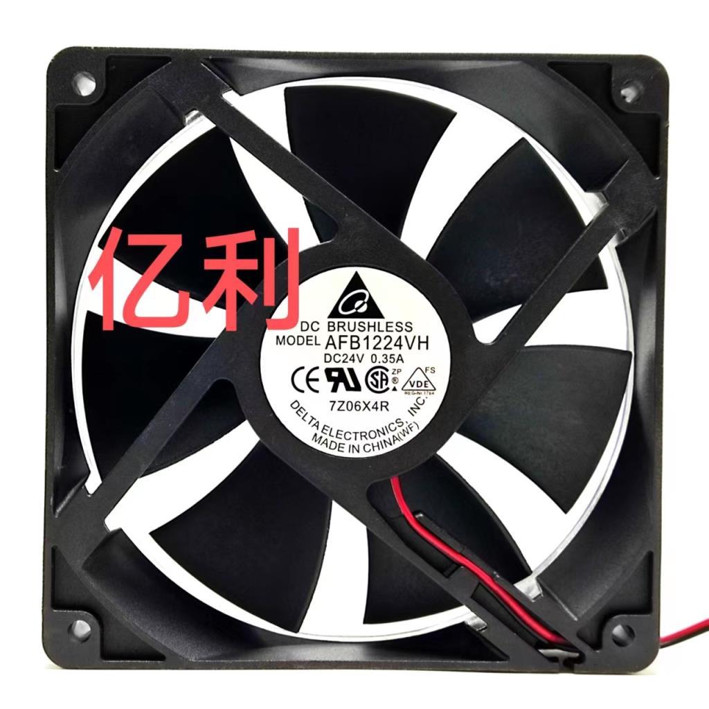 Delta AFB1212VH AFB1224VH 12CM 12V 24V Khung Xe Bo Mạch Chủ Điều Chỉnh Tốc Độ Quạt Làm Mát