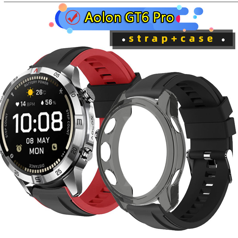Ốp lưng Aolon GT6 Pro Bảo vệ màn hình Dây đeo Aolon GT6 Pro Dây đeo silicon cho Aolon GT6 Pro Dây đe