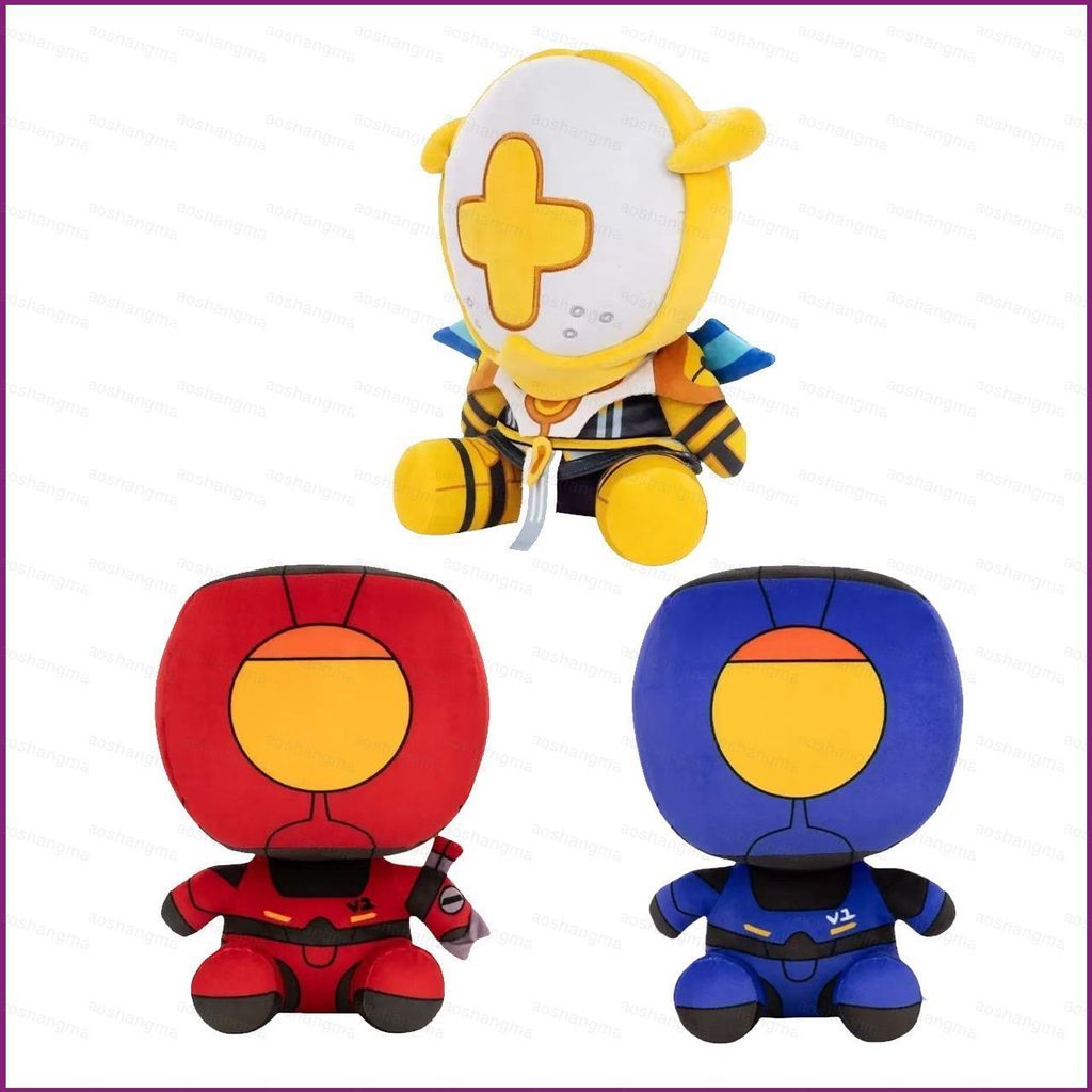 YT4 ULTRAKILL Gabriel V1 V2 Plushie Robot Trắng Dễ Thương Trái Tim Nhồi Bông Bộ Đồ Chơi Trò Chơi Ani