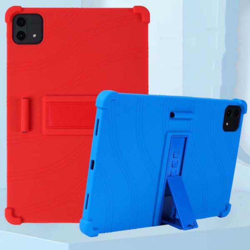 Ốp lưng cho Teclast T70 Pro silicon mềm chống rơi TeclastT70Pro cover Giá đỡ bảo vệ 14 inch có khe c