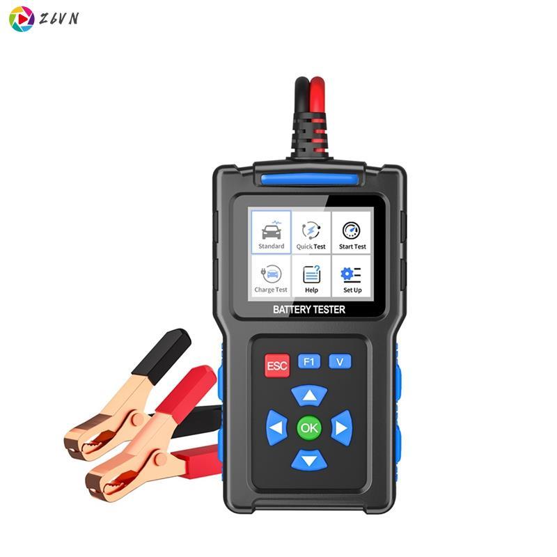 BT300 Máy kiểm tra pin ô tô Hệ thống công cụ pin ô tô Phát hiện máy phân tích pin tự động 12V 24V Ch