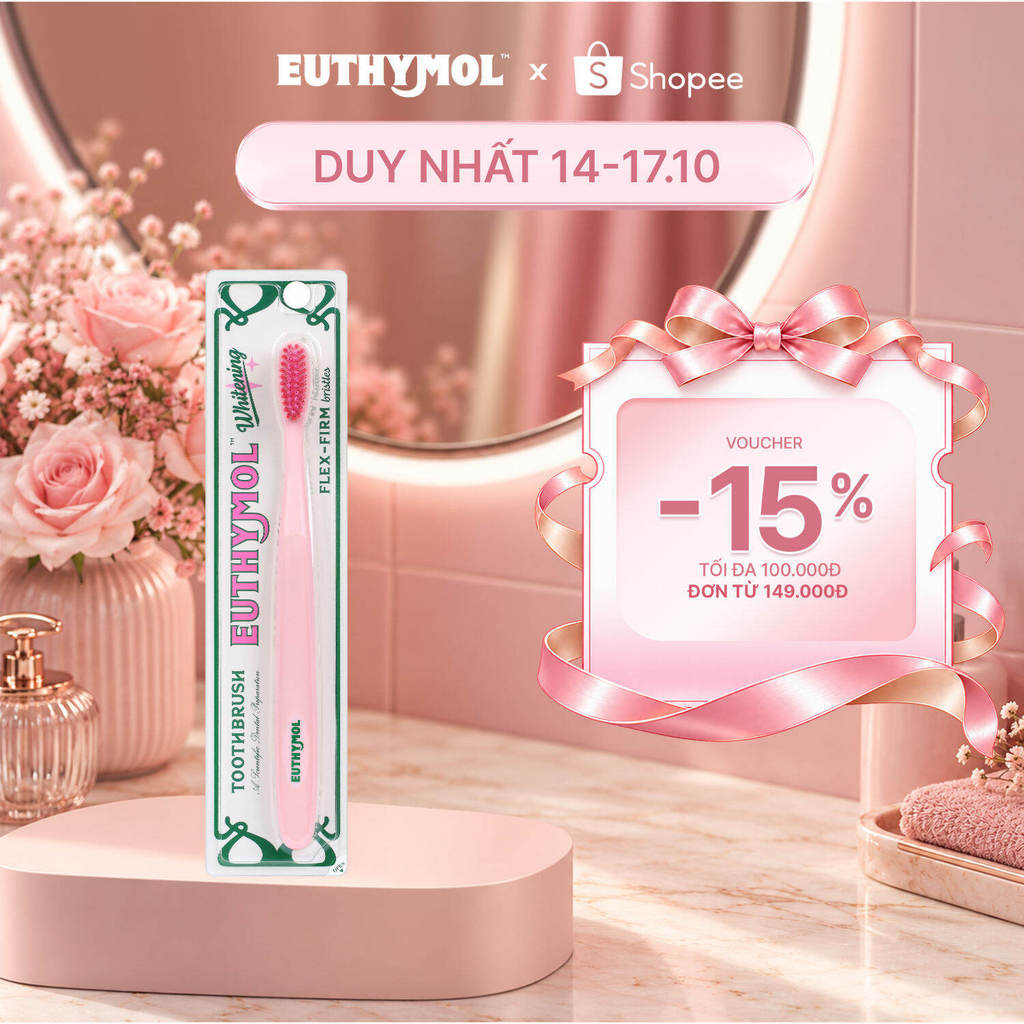 Bàn chải đánh răng EUTHYMOL Whitening