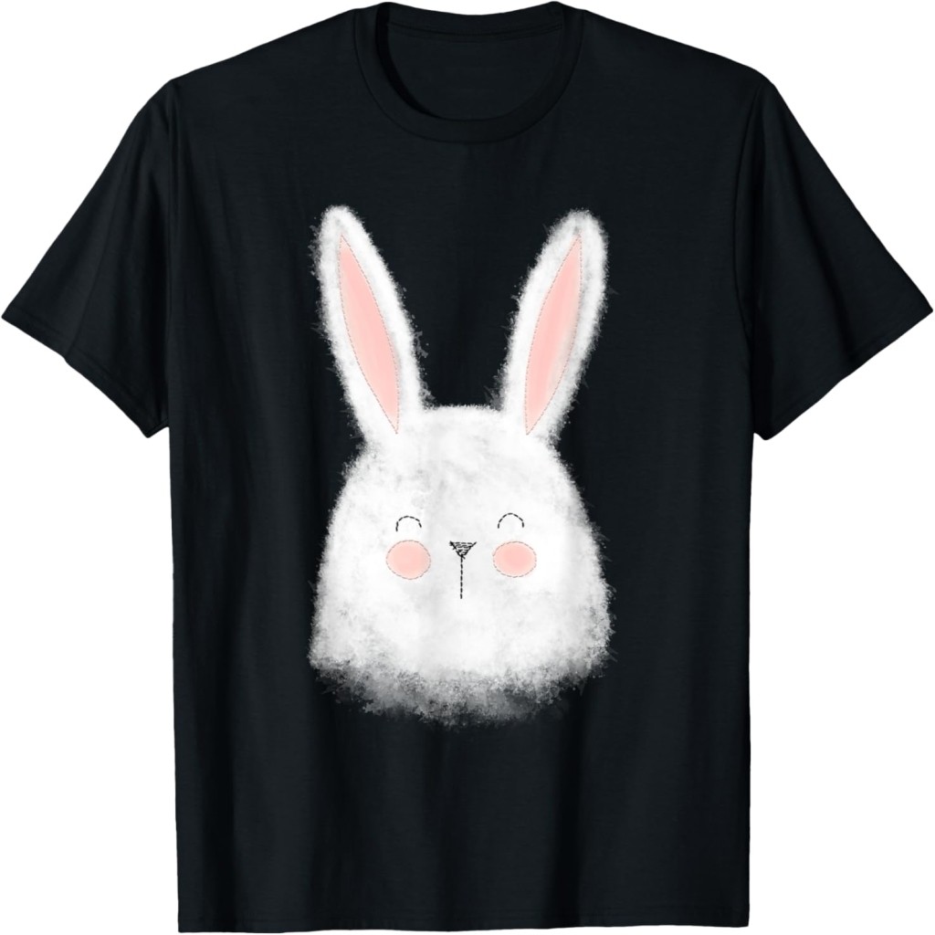Áo thun Happy Easter Bunny Face Funny ile Cute Kids Gift T-Shirt