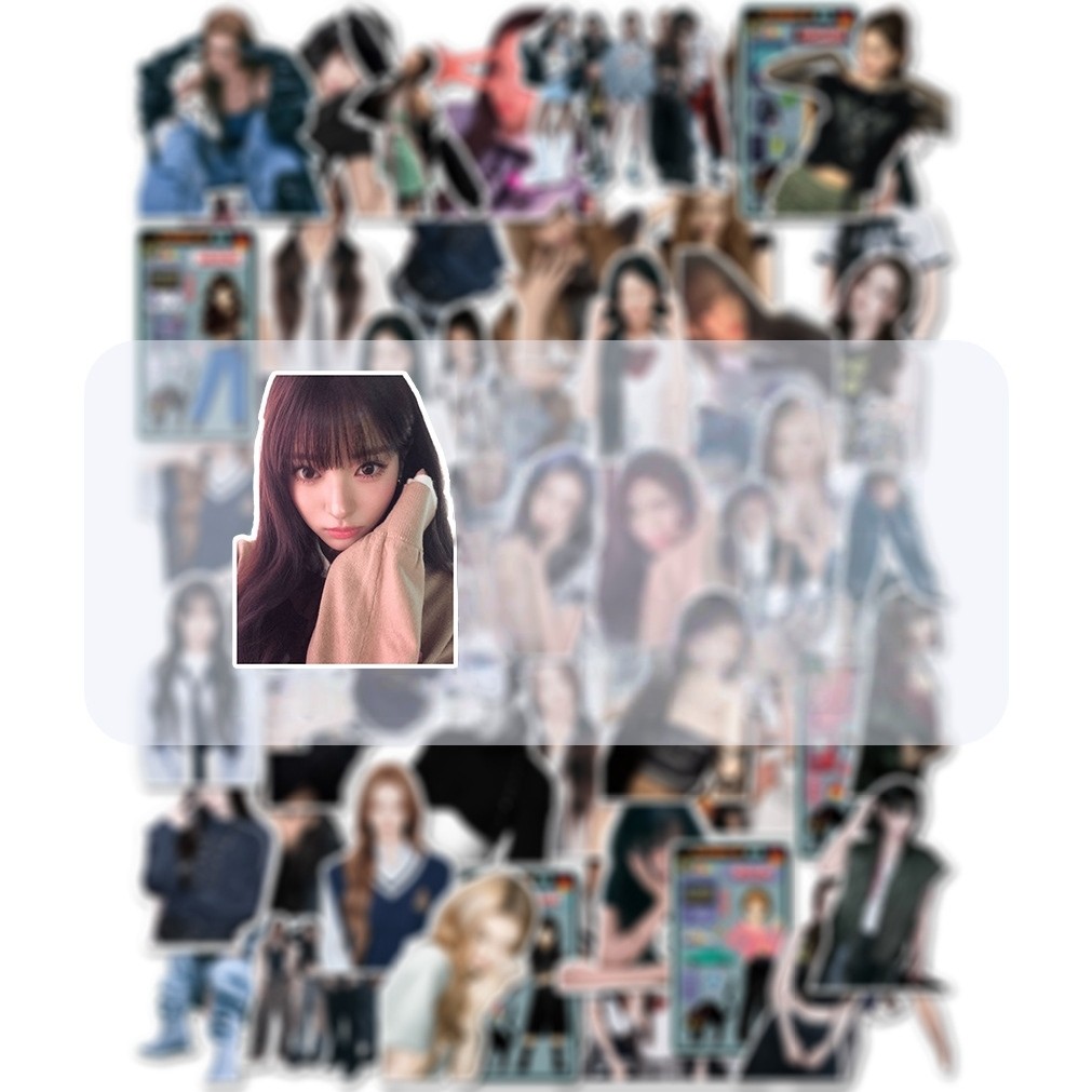 55 Chiếc MEOVV BURNING UP MY EYES MỞ VVIDE DROP TOP HANDS UP TOXIC MEOW Miếng Dán Ảnh SOOIN GAWON AN