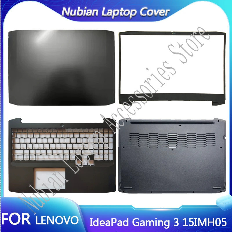 I95New Shell Dành Cho Lenovo IdeaPad Gaming 3 15IMH05 15ARH05 LCD Nắp Lưng Viền Palmrest Vỏ Đáy Vỏ A