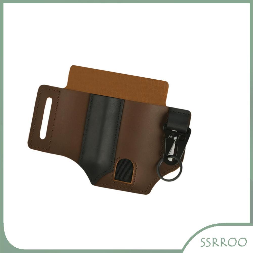 Ssrroo Jelquix Leather Tool Holster Đa chức năng Đai tổ chức EDC Thiên nhiên với thiết kế tiện dụng 