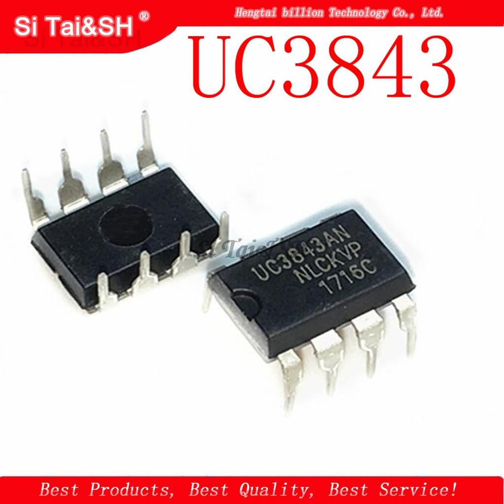 20 Cái / lô UC3843 DIP8UC3843AL UC3843B UC3843BN UC3843AN KA3843 3843 DIP8