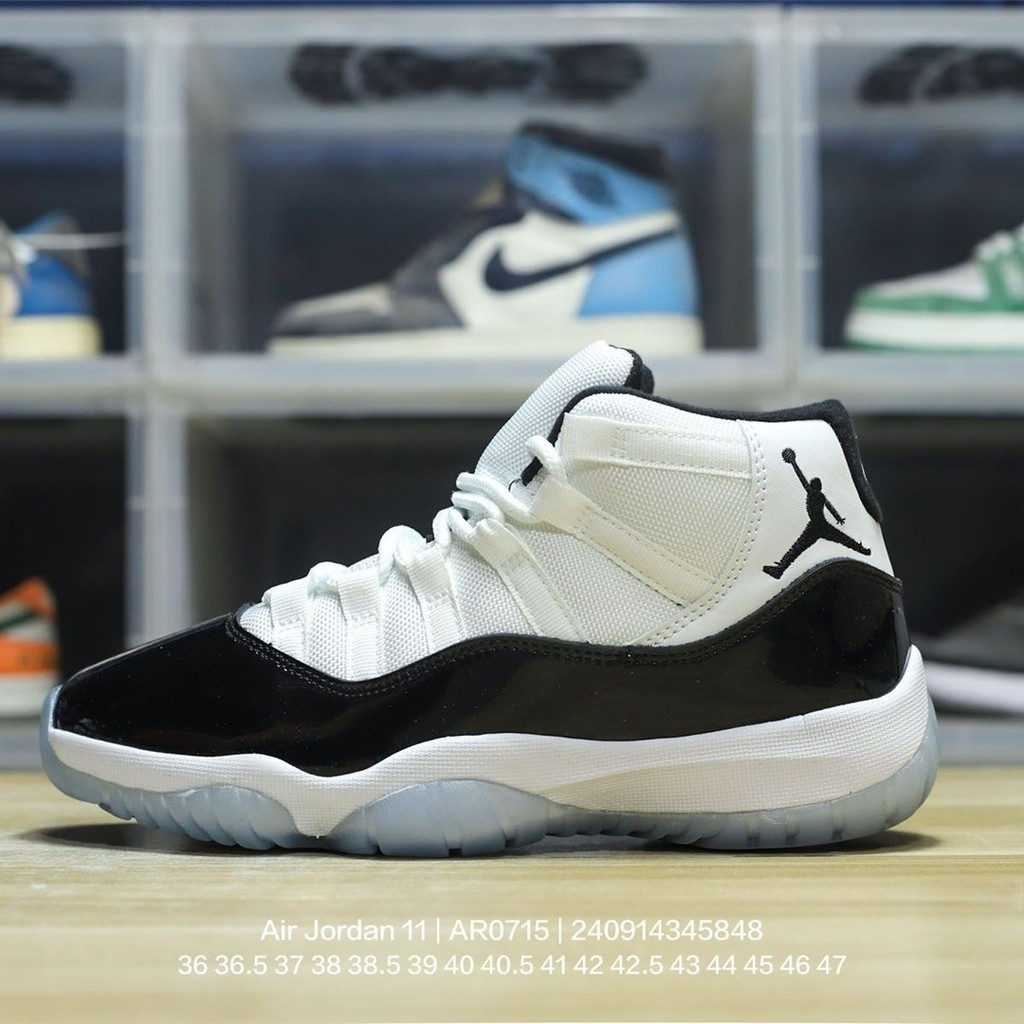 Giày bóng rổ Air Jordan 11 Michael Jordan thế hệ 11 aj11 văn hóa thể thao chất lượng cao