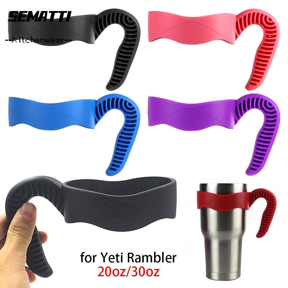 SEMATTI 1 Cái Cốc Cốc Cốc Tay Cầm, Đế Cốc Chai Phụ Kiện Giá Đựng Bình Nước, Drinkware Di Động 5 Màu 