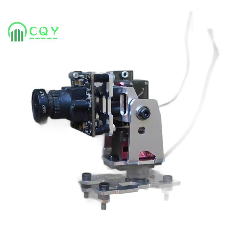 Mới 2 Gimbal FPV Gimbal Servo Gimbal Giá Đỡ Cho Mô Hình Máy Bay Máy Ảnh Hợp Kim Nhôm Giá Đỡ Cao Cấp