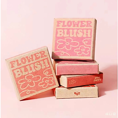 Phấn Má Hồng 4U2 Flower Blush - Lì Mịn Tự Nhiên, Lên Màu Rõ Rệt, Lâu Trôi, Hiệu Ứng Mờ Nhẹ, Tạo Khối