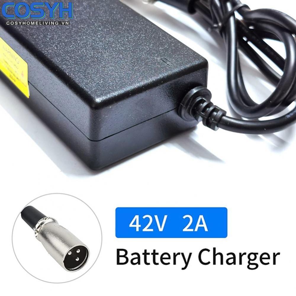<cosyh>Safe and Efficient 42V 2A Power Charger for 36V Liion Battery High Compatibility
