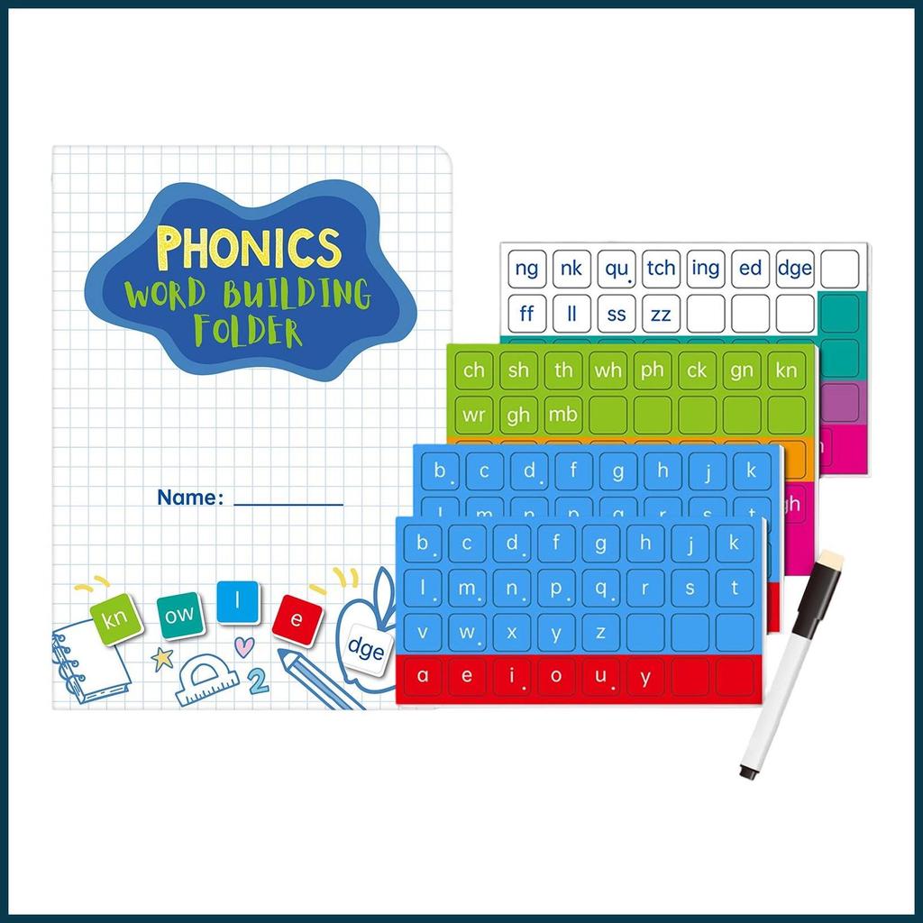 Từ Phonics Flashcard Bộ Giáo Dục Tương Tác Flashcard Bộ Học Đọc Phonics Trò Chơi Cho Trẻ Em Bé Trai 