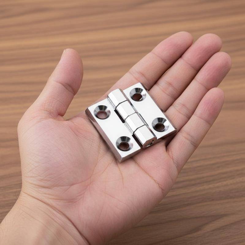 NS 2 Chiếc Nội Thất Cửa Tủ Bản Lề CL218 HL040 Hợp Kim Kẽm 40 * 40 / 50 * 50 / 60 * 60mm Bản Lề Bền C